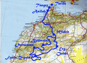 Mapa Ruta Navidad 2025-26